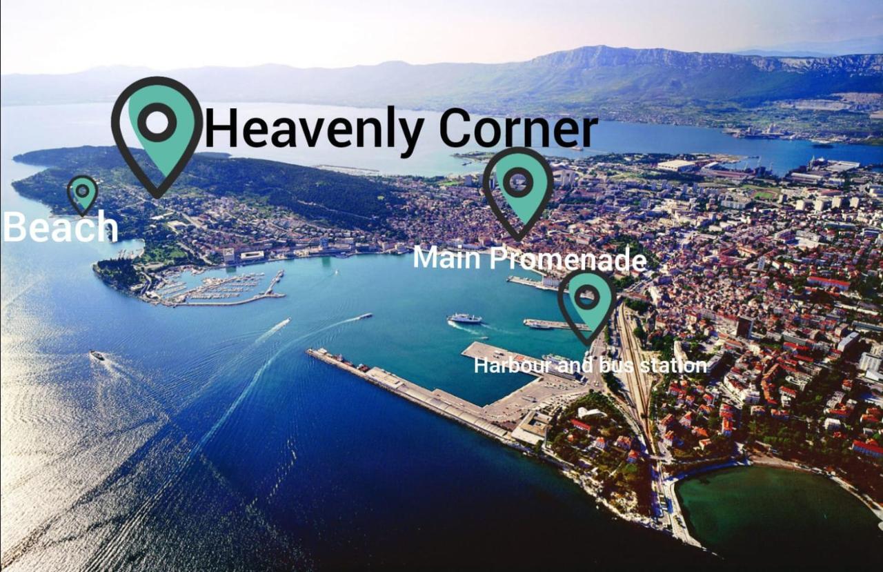 Heavenly Corner Apartment Split Exterior photo